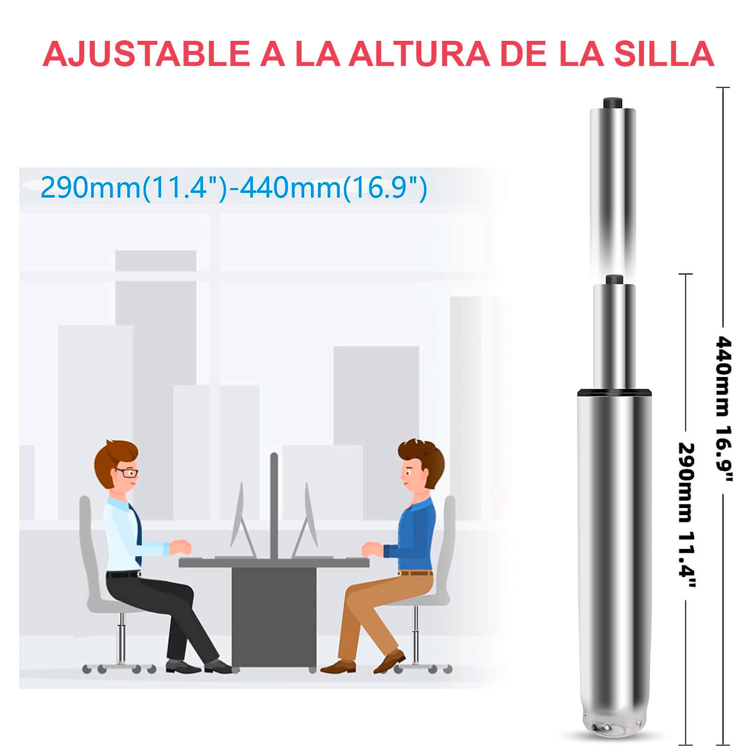 Hidráulico para Sillas 3 Hidráulico para Sillas - Imagen 3